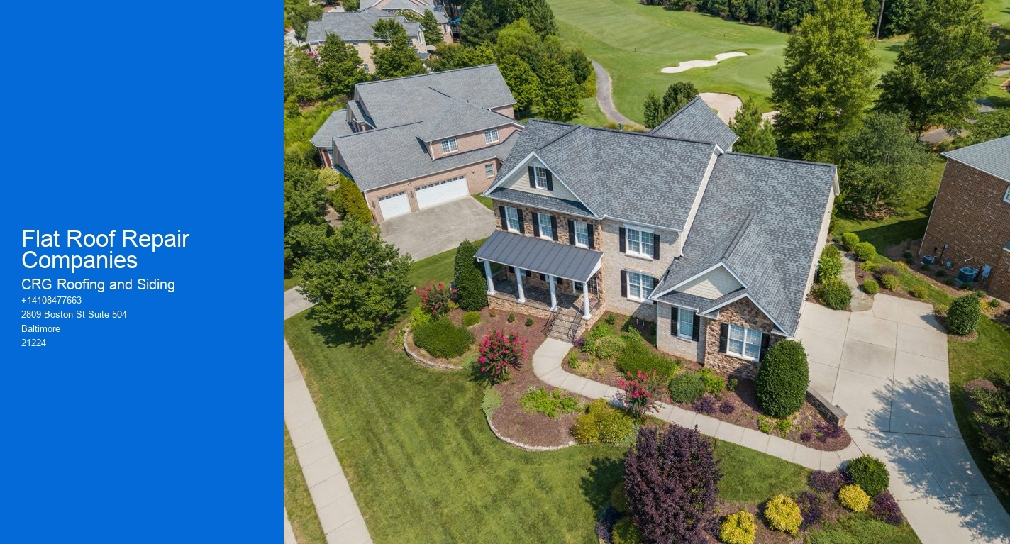 Flat Roof Repair Companies
